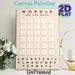 Wordle Themed Painting Poster, Minimalist Beige Grid & Alphabet Poster, Engaging Word Game Decor For Living Room, Game Room_maomaolike.com