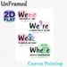 English Homophone Guide Painting Poster, Colorful Typographic Educational Poster, Assists With Distinguishing Confusing Homophones, Suitable For_maomaolike.com