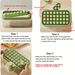 Ice Cube Trays with Lids and Bin - 64-Grid, Stackable & Leakproof Design - Easy Release, Perfect for Cocktails & Lemonades - Freezer Organizer_maomaolike.com