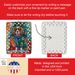 Cavalier Spaniel Christmas Porcelain Ornament Christmas Tree Hanging Decorations For Home Christmas Holiday, Rectangle, Gift, Multicolor_maomaolike.com