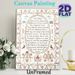 Lord's Prayer Painting Poster, Vintage Cross-stitch Style Floral & Bird Adorned Poster, Serene Religious Text Decor Suitable For Home Prayer Space_maomaolike.com