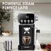 20 BAR Slim Espresso Machine With Milk Frother, Cup Warmer, 43 OZ Detachable Tank, For Espresso, Americano, Latte, Space-Saving, Screen Button, Black, Resale Prohibited_maomaolike.com