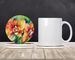 Orchids In Watercolor Large Sandstone Coasters Pack Of 4 Absorbent Round Coasters Decor Gifts For Men Or Women, 4 In, Multicolor_maomaolike.com