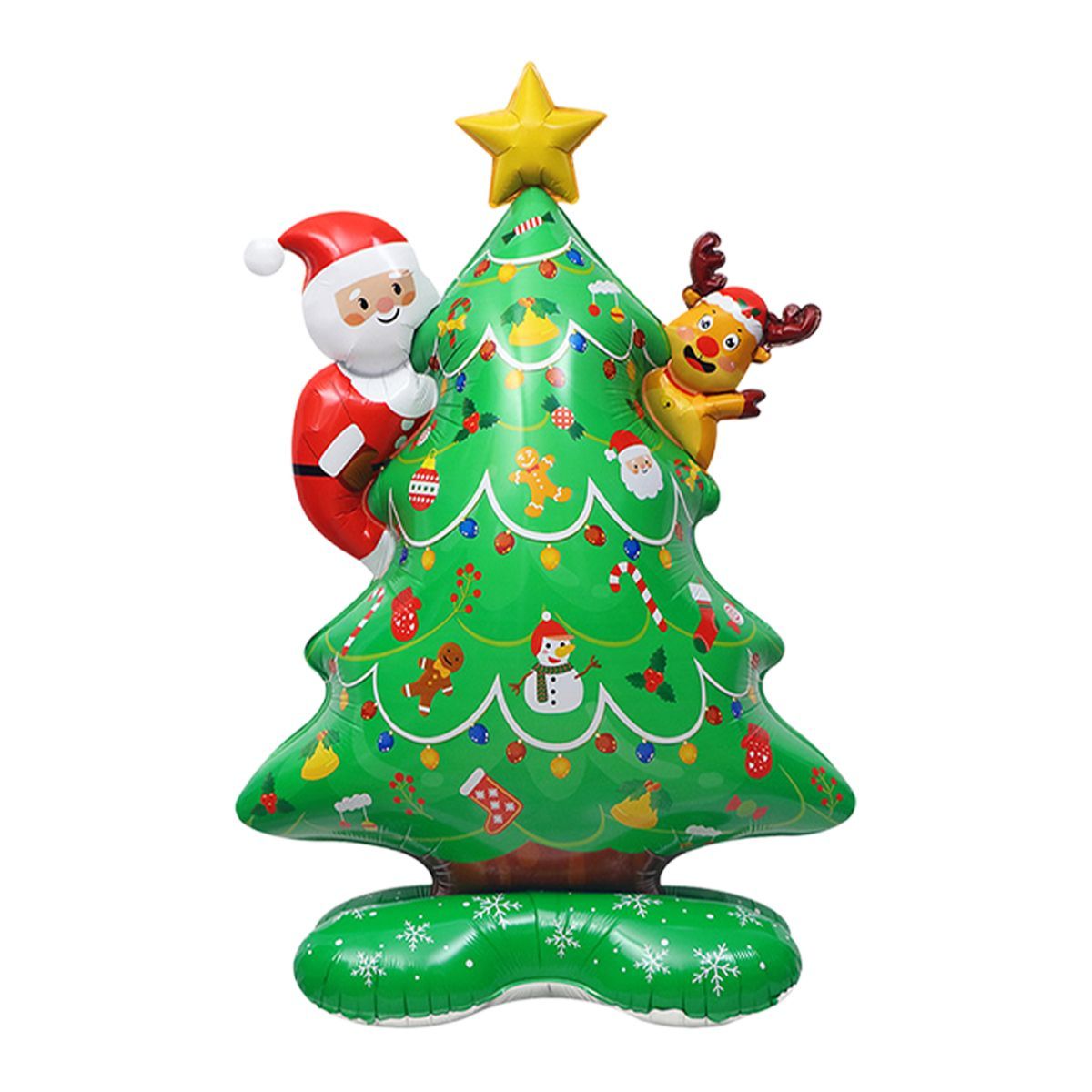 1PC Christmas Mylar Balloons 49 Inch Christmas Decoration Large Balloon Dinosaur Elk Christmas Tree Theme Aluminum Foil Balloons For Christmas Decoration Holiday Party Supplies_maomaolike.com