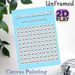 $20 Bill Savings Challenge Painting Poster, Light Blue Minimalist Savings Tracker Poster, Practical Tool To Save Up To $2000, Ideal For Home Personal_maomaolike.com