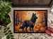 Belgian Sheepdog Fall Doormat Front Door Mat Indoor Outdoor Rugs For Entryway, Non Slip Washable Low Pile, 24H X 36W_maomaolike.com