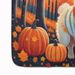 American Eskimo Fall Memory Foam Kitchen Mat Machine Washable Anti-Fatigue Mat Cushion Comfort Bath Mat Or Kitchen Rug_maomaolike.com