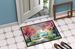 Michigan Blossoms In Watercolor Doormat Front Door Mat Indoor Outdoor Rugs For Entryway, Non Slip Washable Low Pile, 24H X 36W_maomaolike.com