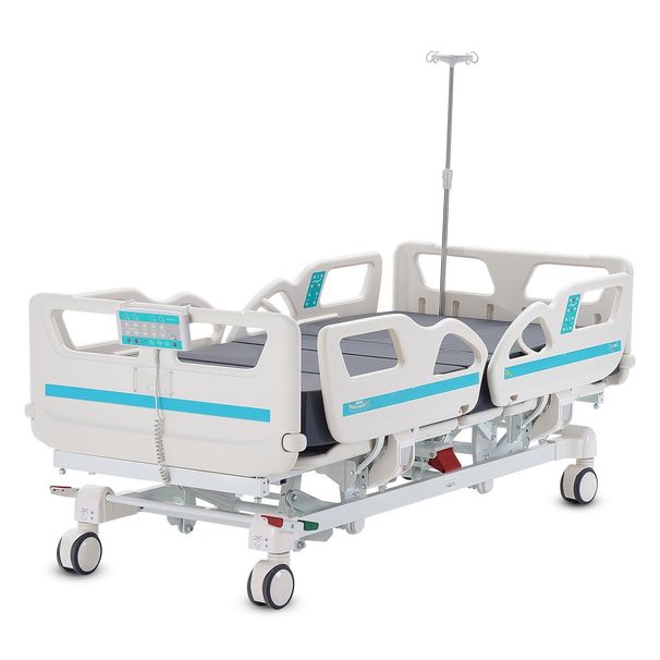 VEVOR Premium 5 Function Full Electric Hospital Bed With Cardiac Position 550LBS_maomaolike.com