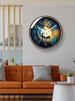 Yipula 7123 Living Room Silent Art Chinese Style Hanging Modern Wall Watch Home Quartz Clock_maomaolike.com