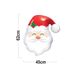Santa Claus Balloons Christmas Balloons Santa Claus Head Foil Balloons For Christmas-Themed Party Birthday Party Supplies Decorations Party Decorations Balloons Party Sets 12pcs_maomaolike.com
