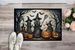 Witches Spooky Halloween Doormat Front Door Mat Indoor Outdoor Rugs For Entryway, Non Slip Washable Low Pile, 24H X 36W_maomaolike.com