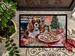 Cavalier Spaniel Christmas Cookies Doormat Front Door Mat Indoor Outdoor Rugs For Entryway, Non Slip Washable Low Pile, 24H X 36W_maomaolike.com