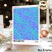 Magnetic Abstract Painting Poster, Vibrant Blue-Purple Swirly Fluid Art Poster, Eye-catching Artistic Decor Ideal For Living Room, Gallery Wall_maomaolike.com
