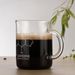 1 PCS Transparent Tape With High Borosilicate Glass Cup, Coffee Cup, Coffee Sharing Cup With Scale Identification_maomaolike.com
