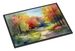 North Carolina Dogwoods In Watercolor Doormat Front Door Mat Indoor Outdoor Rugs For Entryway, Non Slip Washable Low Pile, 24H X 36W_maomaolike.com