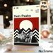 Twin Peaks Themed Painting Poster, Vintage Minimalist Monochrome Character & Geometric Pattern Poster, Retro TV Series Art Ideal For Living Room, Home_maomaolike.com