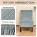 New Cross-border Elastic Silver Fox Dustproof, Universal European And American Velvet Stool Chair Cover, Summer Dropshipping_maomaolike.com