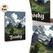 Trosky Castle Themed Painting Poster, Vintage Travel-style Scenic Poster, Captivating Medieval Landscape Featuring Knight And Castle, Ideal For Living_maomaolike.com