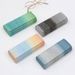 Unisex Glasses case female fresh portable anti-pressure myopia rainbow sun eyes sunglasses storage bag_maomaolike.com