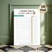Task & Earn Money Themed Painting Poster, Colorful Structured Task-tracking Poster, Functional Design To Manage Tasks And Track Weekly Earnings, Ideal_maomaolike.com