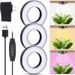 LED Plant Growth Lamp Flower Stand Green Plant Wall Potted Succulent Flowers Full Spectrum Ceiling Plant Fill Light Factory_maomaolike.com
