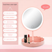 High-Definition LED With For Dormitory Girls, Convenient Fill Light Beauty Small Mirror, Internet Celebrity Storage_maomaolike.com