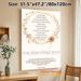 Reiki Principles Painting Poster, Soft Floral Geometric Framed Typography Poster, Mindful Calming Inspirational Art, Ideal For Meditation Room_maomaolike.com