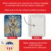 Fox Terrier My Angel Porcelain Ornament Christmas Tree Hanging Decorations For Home Christmas Holiday, Rectangle, Gift, Multicolor_maomaolike.com