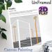 Padel Themed Painting Poster, Minimalist Abstract Padel Court Scene Poster, Sleek Sports-inspired Decor Suitable For Game Rooms, Sports Clubs And_maomaolike.com