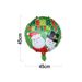 Christmas Decor Balloon - 18 Inch Foil Santa Snowman_maomaolike.com
