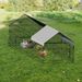 Poultry Farming Outdoor Metal Chicken Coop_maomaolike.com