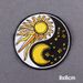 Mountain Deer Fox Adventure Patch Sun & Moon Embroidery Iron On Patches On Clothes Camping Outdoors DIY Sewing Applique Patch_maomaolike.com