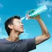 600ml New Creative Spray Bottle Portable Atomizing Outdoor Sports Gym Drinking Drinkware Bottles Water Gourds_maomaolike.com