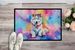 Samoyed Hippie Dawg Doormat Front Door Mat Indoor Outdoor Rugs For Entryway, Non Slip Washable Low Pile, 24H X 36W_maomaolike.com