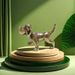 Antique-Style Dog And Cat Metal Ornaments Handheld Animal Tea Pets Antique Store Decoration Copper Crafts_maomaolike.com