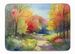 North Carolina Dogwoods In Watercolor Memory Foam Kitchen Mat Machine Washable Anti-Fatigue Mat Cushion Comfort Bath Mat Or Kitchen Rug_maomaolike.com