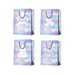 12 Pack 12cm Medium Christmas Gift Bags, Spot UV & Laminated Holiday Gift Bags, For Gift Wrapping Christmas Party Decorations_maomaolike.com