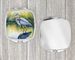 Blue Heron Stalking Prey Compact Mirror Decorative Travel Makeup Mirror For Women Girls Gifts Pocket Makeup Mirror Folding Handheld_maomaolike.com