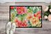 Indiana Peonies In Watercolor Doormat Front Door Mat Indoor Outdoor Rugs For Entryway, Non Slip Washable Low Pile, 24H X 36W_maomaolike.com