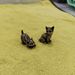 Metal Kitten Figurine Home Office Desktop Ornament Cat Tea Pet Brass Craft Decoration Wholesale_maomaolike.com