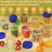 10 Pcs/pack 4oz Small Lids, Salad Dressing Container To Go Airtight Leakproof Condiment Containers With Screw_maomaolike.com