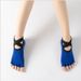 Unisex Yoga socks Non-slip adhesive sports socks ballet backless yoga socks five finger socks_maomaolike.com