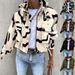 Women's Clothing autumn and winter new motorcycle jacket coat short tops _maomaolike.com