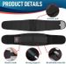 Back Brace Support Belt-Lumbar Support Back Brace For Back Pain, Sciatica, Scoliosis, Herniated Disc Adjustable Support Straps-Lower Back Brace With Removable Lumbar Pad For Men & Women_maomaolike.com