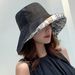Hot Sale 2024 Women's Bucket hat Panamanian Women Four Seasons Big Brim Double-Sided Fisherman Hat Sun Visor Cap_maomaolike.com