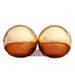All Brass Mirror Solid Copper Play Health Fitness Middle-aged And Elderly Grip Piece Massage Hand Ball Pair_maomaolike.com