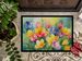 Freesias In Watercolor Doormat Front Door Mat Indoor Outdoor Rugs For Entryway, Non Slip Washable Low Pile, 24H X 36W_maomaolike.com