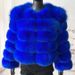 Women's Fur Coat Imitation Fox Fur Splicing Winter Thickened Warm Long-sleeved Short Fur Coat_maomaolike.com