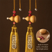 Cinnabar Style Door-to-Door Five Emperors Money Pendant Door-to-Entrance Bedroom Living Room Balcony Copper Coin Real_maomaolike.com